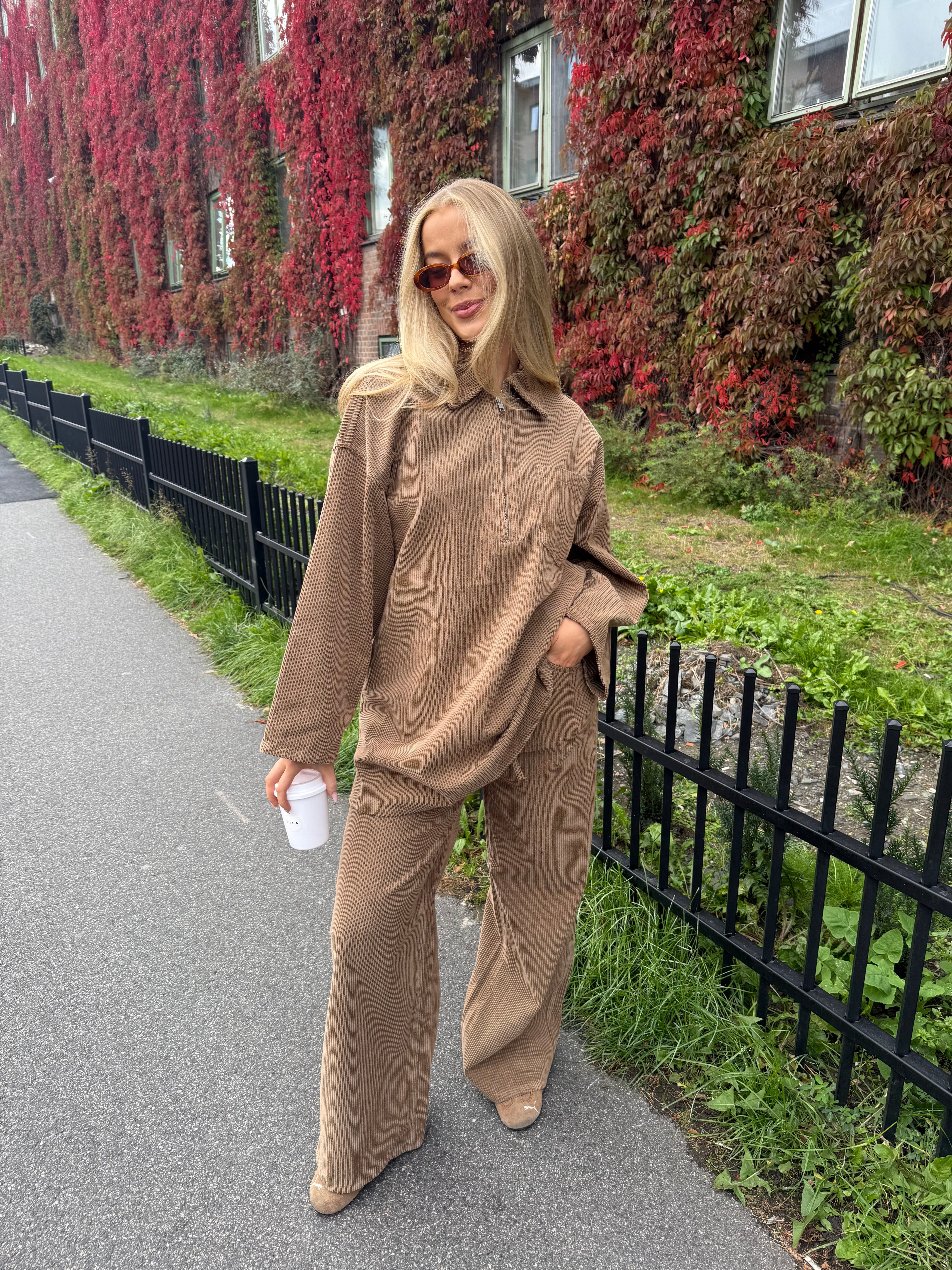 OBJMOJI Jeans - Tannin